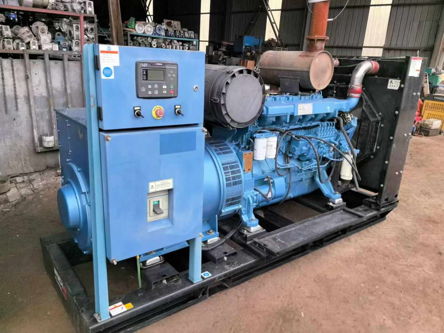 公安500kW 柴油发电机组可带动设备功率的计算公式是什么？