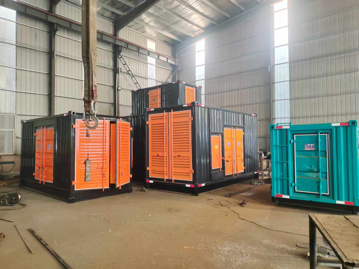 公安500kw柴油发电机组可以带动多少功率设备？